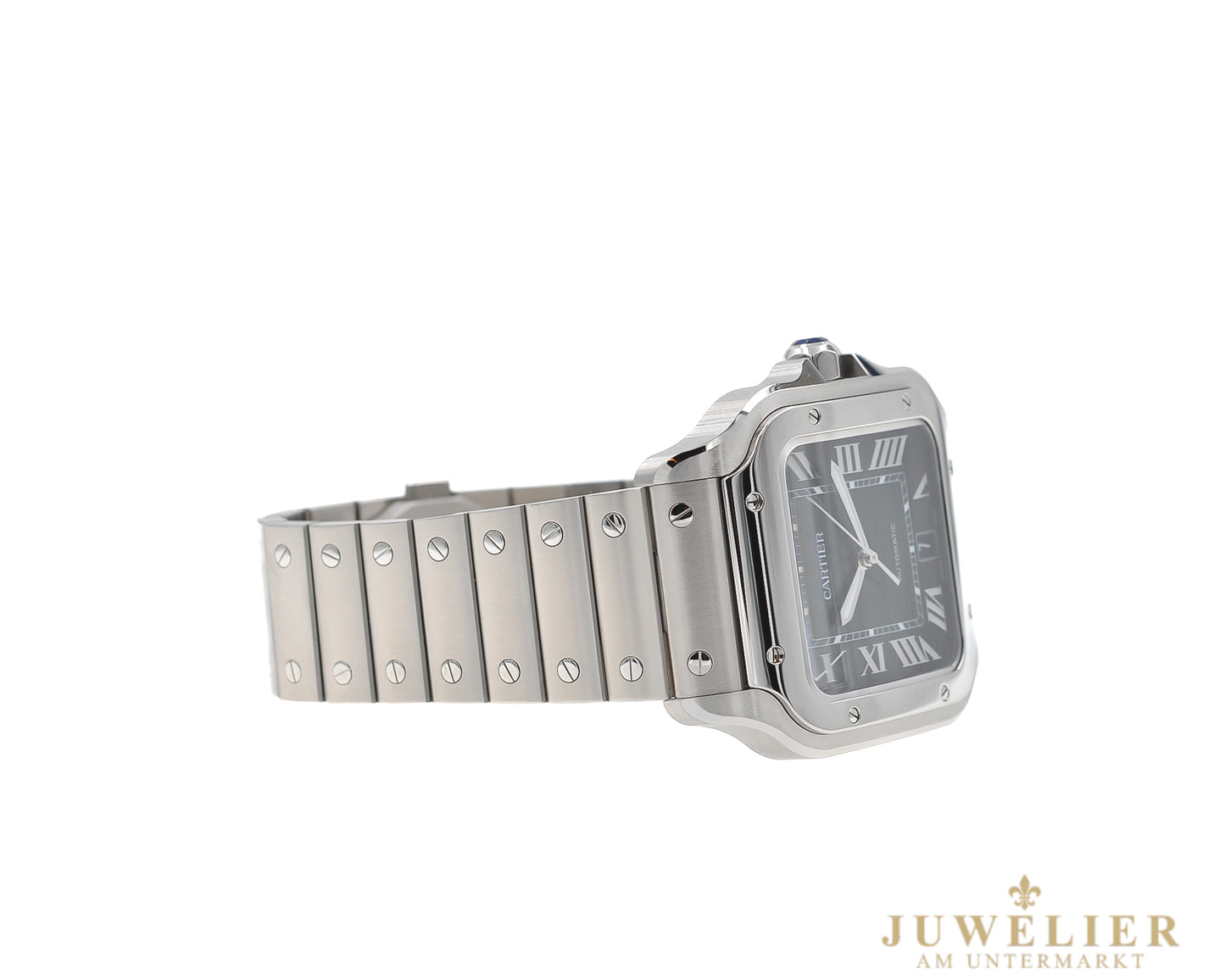 Cartier Santos XL I GREEN Dial I Box & Papers I 2023 I WSSA0062