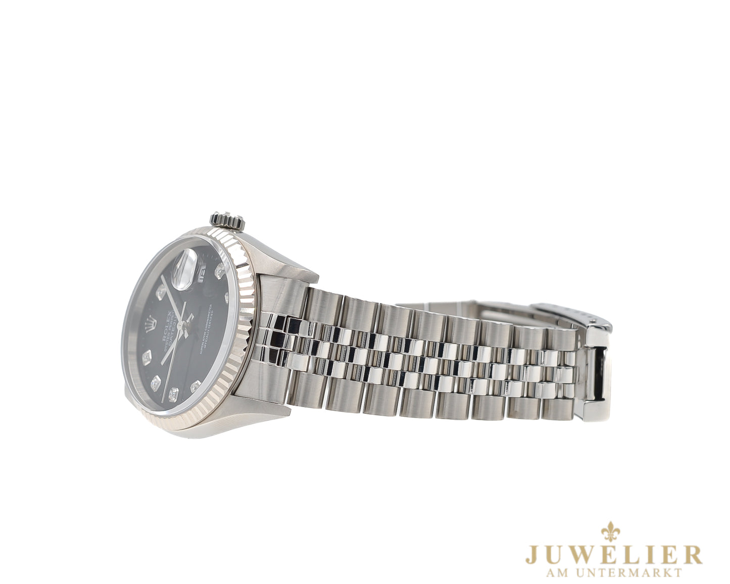 Rolex Datejust 36 I Big Diamond Dial I Jubilee I Box & Papers I 2002 I 16234