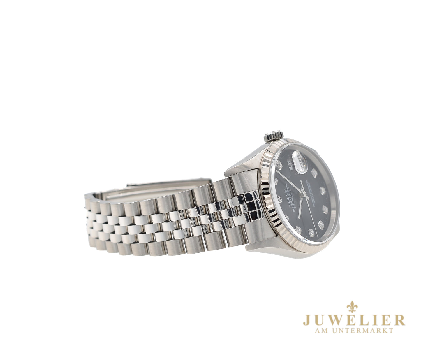 Rolex Datejust 36 I Big Diamond Dial I Jubilee I Box & Papers I 2002 I 16234