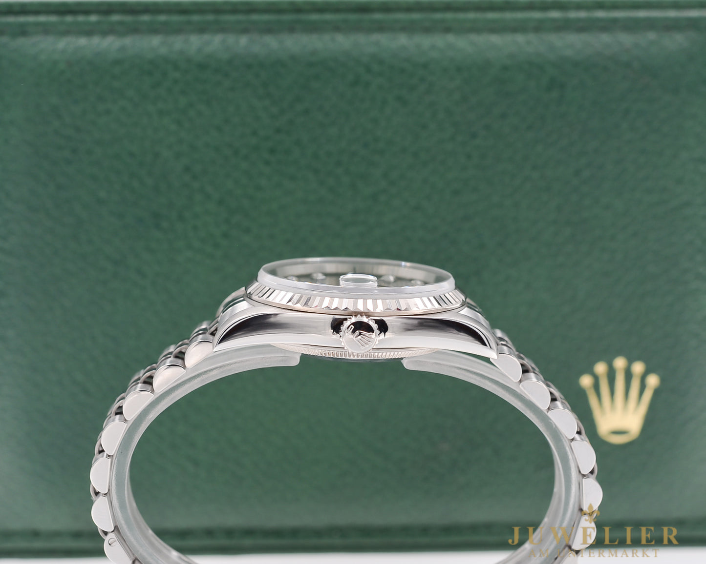 Rolex Datejust 36 I Big Diamond Dial I Jubilee I Box & Papers I 2002 I 16234