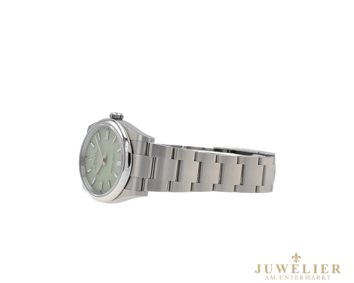 Rolex Oyster Perpetual 36 I Pistachio Dial I Box & Papers I 2025 I 126000