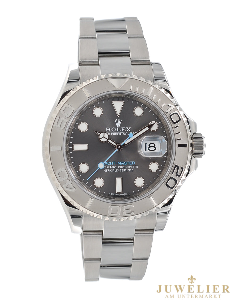 Rolex Yacht-Master 40 I Rhodium Dial I Box & Papers I 116622 I 2016
