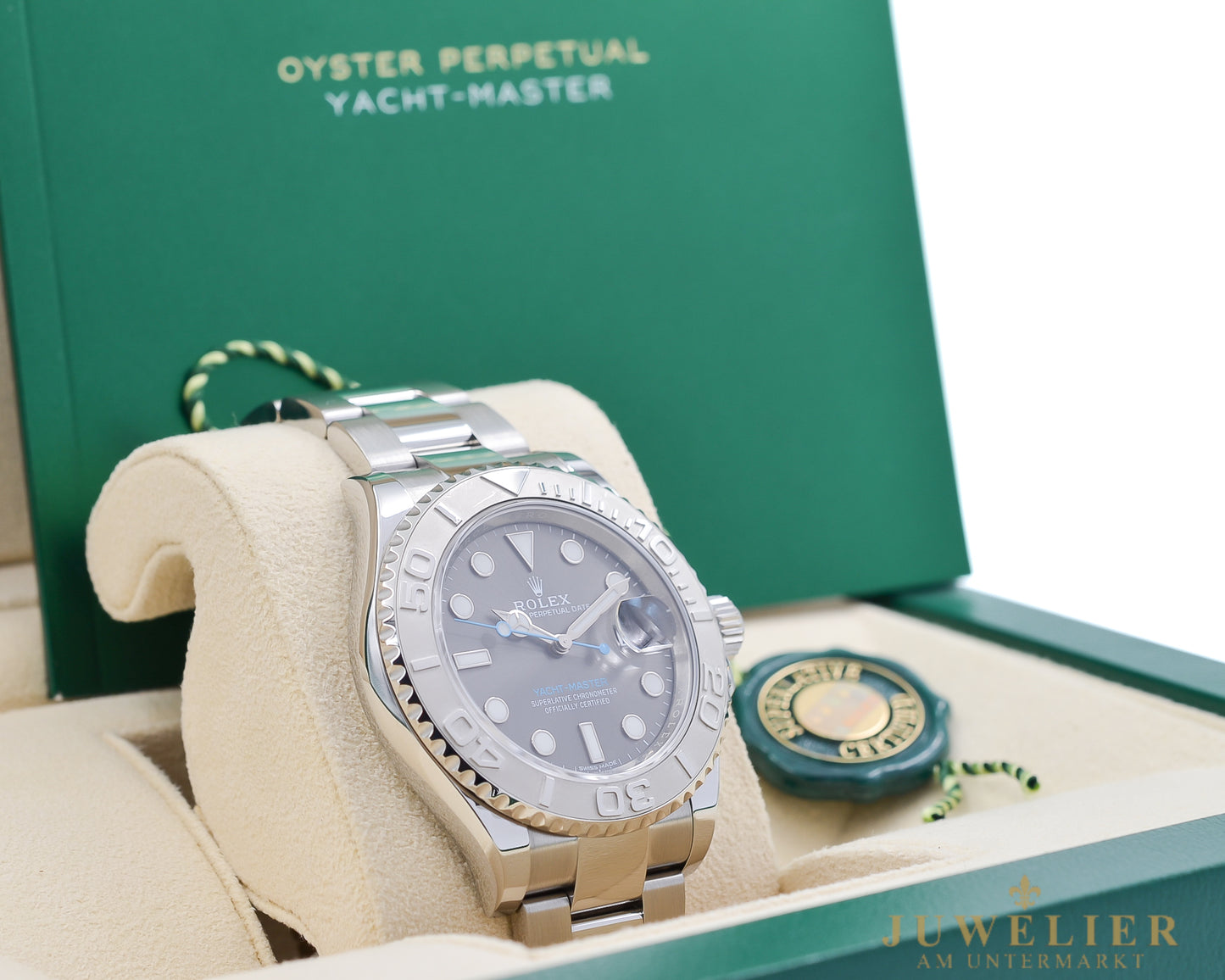 Rolex Yacht-Master 40 I Rhodium Dial I Box & Papers I 116622 I 2016