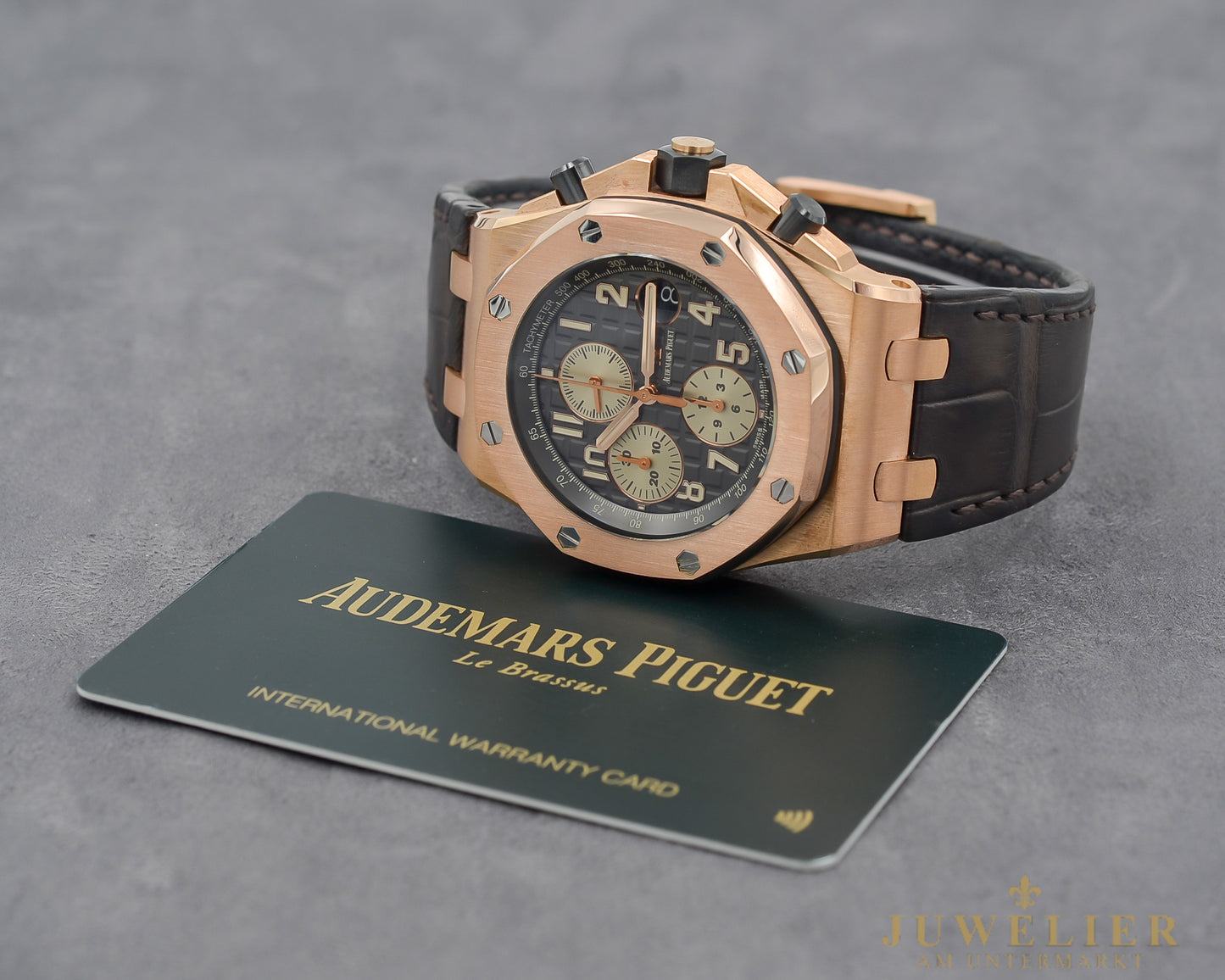 Audemars Piguet Royal Oak Offshore I Box & Papers I Rosegold 18kt.
