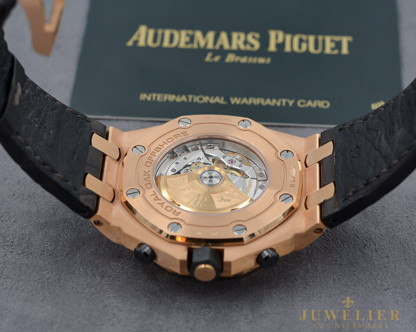 Audemars Piguet Royal Oak Offshore I Box & Papers I Rosegold 18kt.
