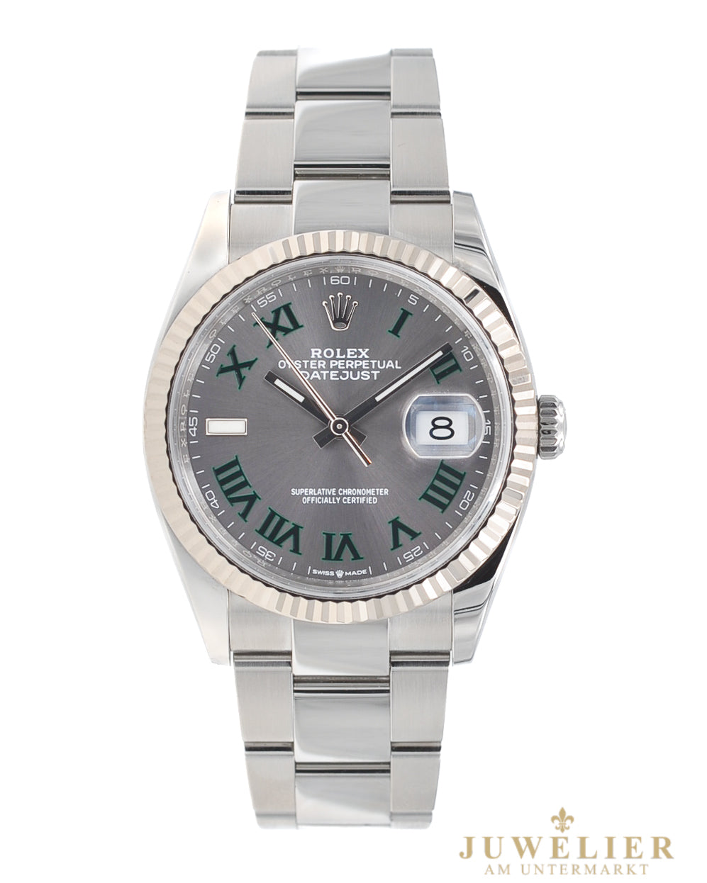 Rolex Datejust 36 I Wimbledon I Box & Papers I 2021 I 126234
