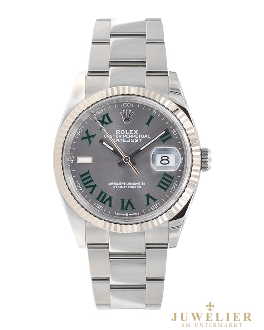 Rolex Datejust 36 I Wimbledon I Box & Papers I 2021 I 126234
