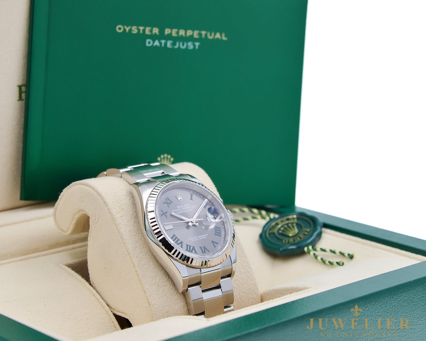 Rolex Datejust 36 I Wimbledon I Box & Papers I 2021 I 126234