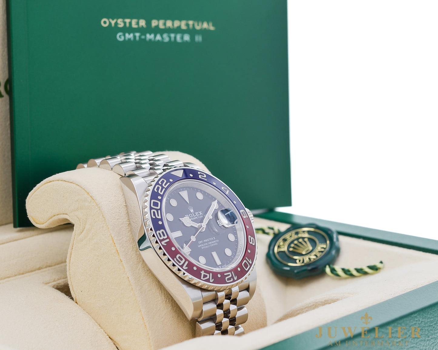 Rolex GMT-Master II I Pepsi I Box & Papers I 2021 I 126710BLRO