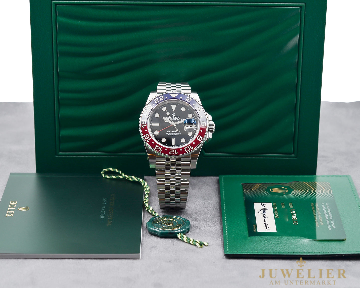 Rolex GMT-Master II I Pepsi I Box & Papers I 2021 I 126710BLRO