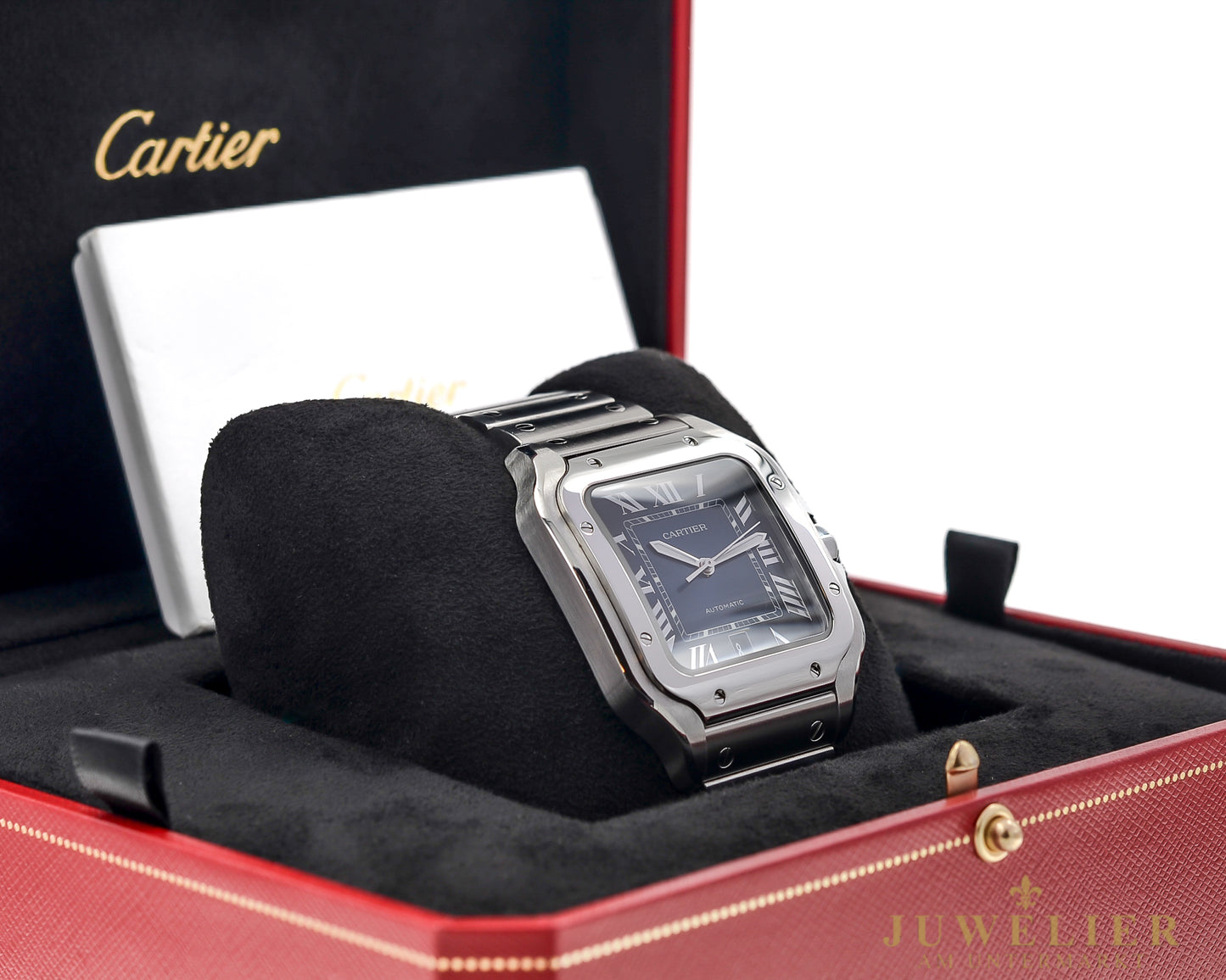 Cartier Santos De Cartier I Blue Dial I Box & Papers I WSSA0030 I 2021