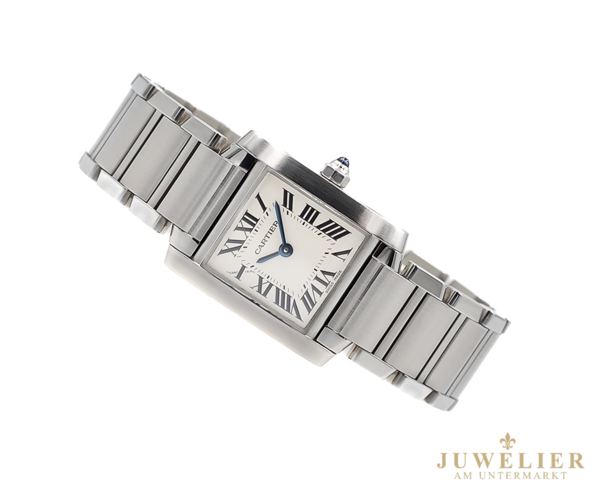 Cartier Lady Tank Francaise I Steel I Ref. 2384