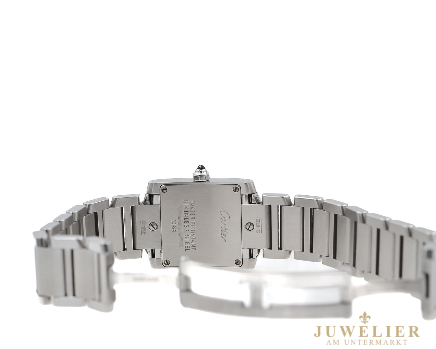 Cartier Lady Tank Francaise I Steel I Ref. 2384