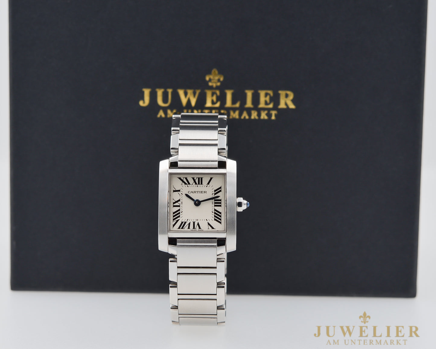 Cartier Lady Tank Francaise I Steel I Ref. 2384