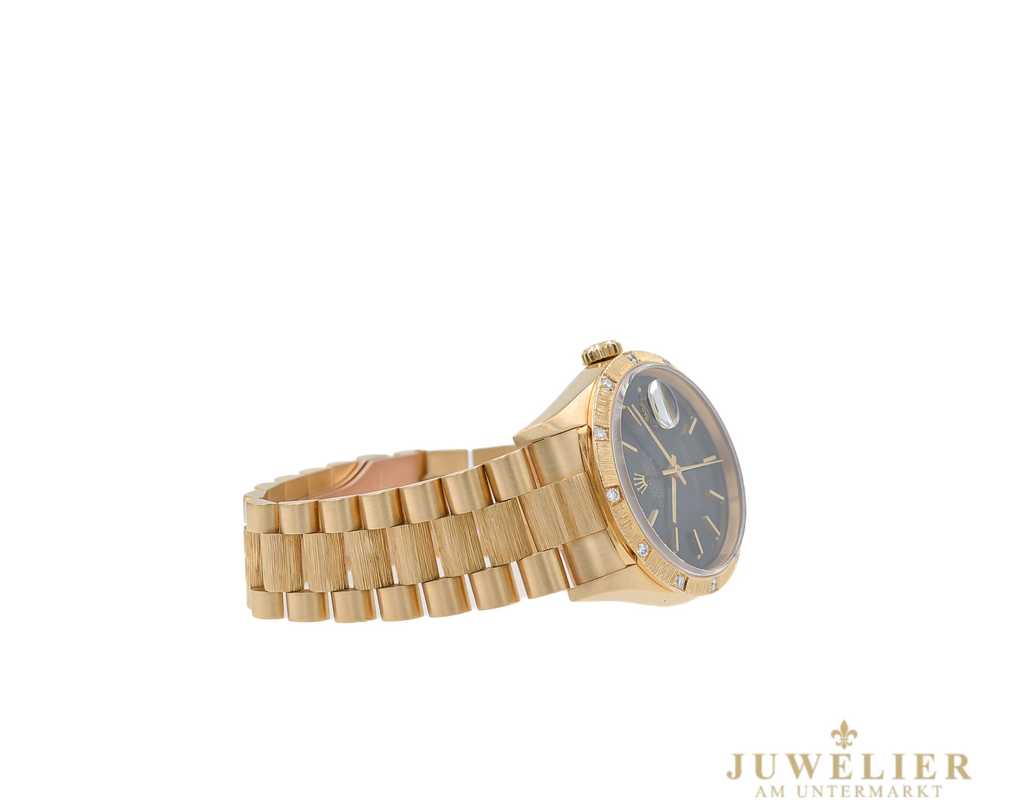 Rolex Day-Date 36 I Borke I Rare Diamond Bezel I Yellowgold 18kt. I Ref. 18248