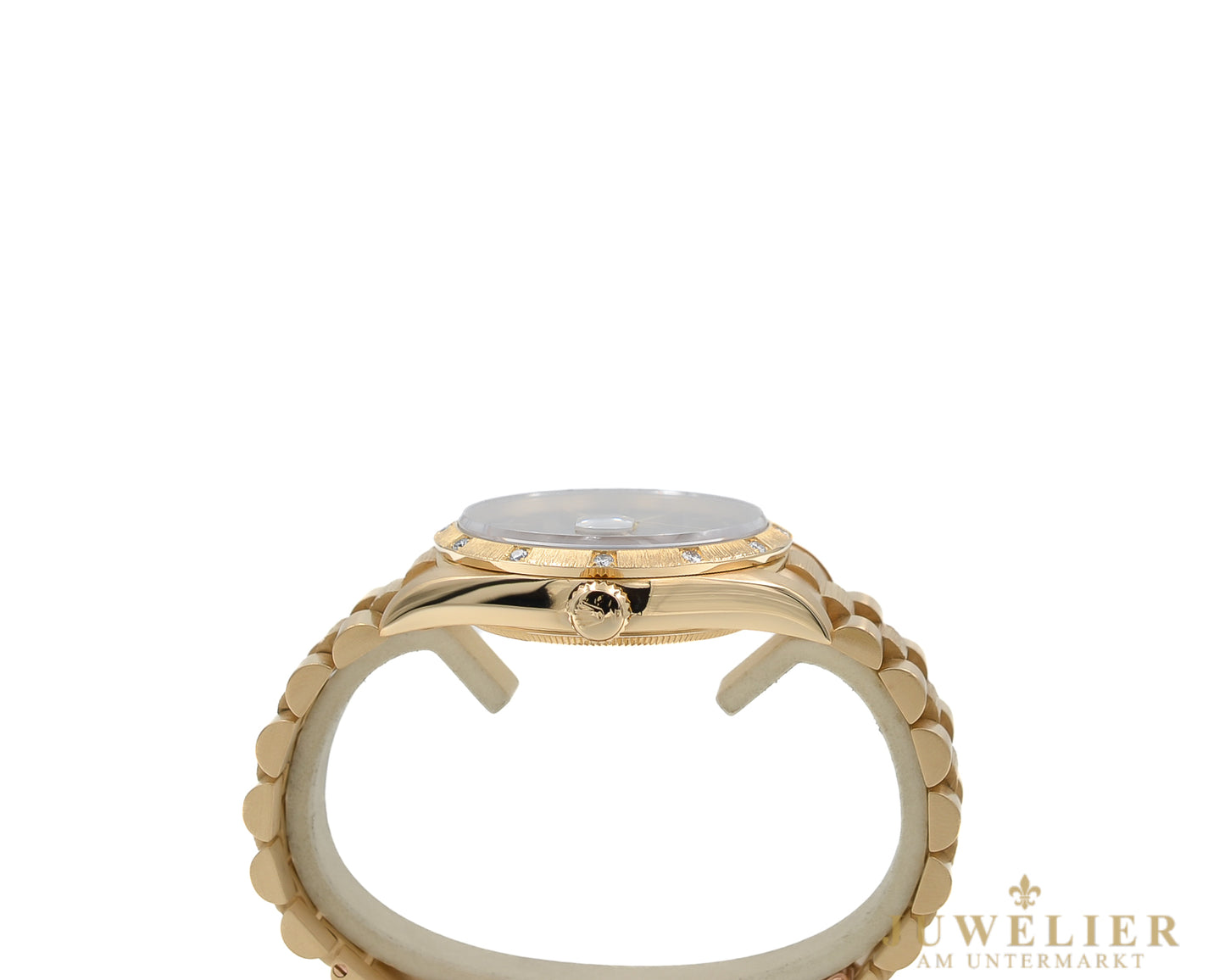 Rolex Day-Date 36 I Borke I Rare Diamond Bezel I Yellowgold 18kt. I Ref. 18248