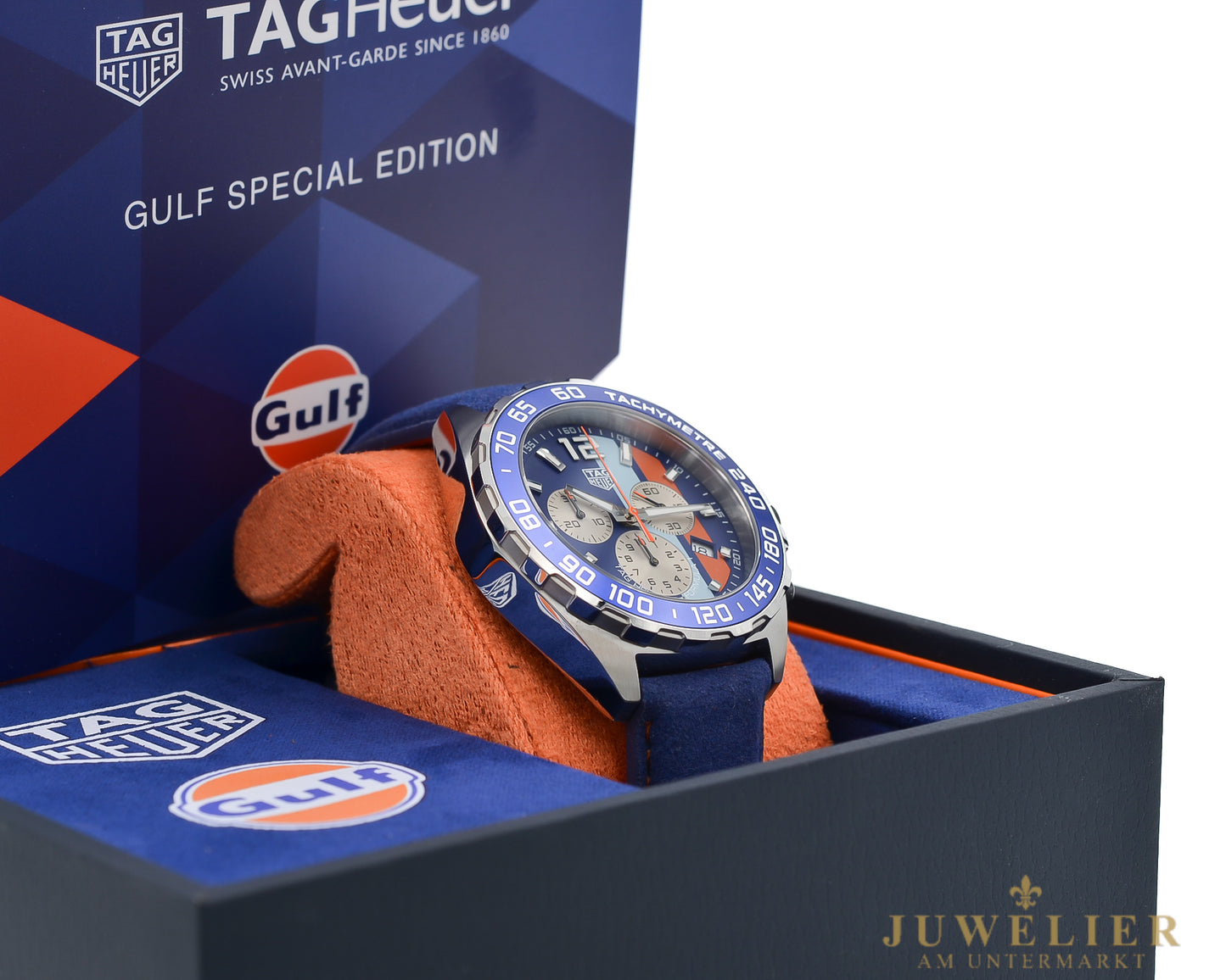 Tag Heuer Formula 1 Gulf Edition I NEW I Box & Papers