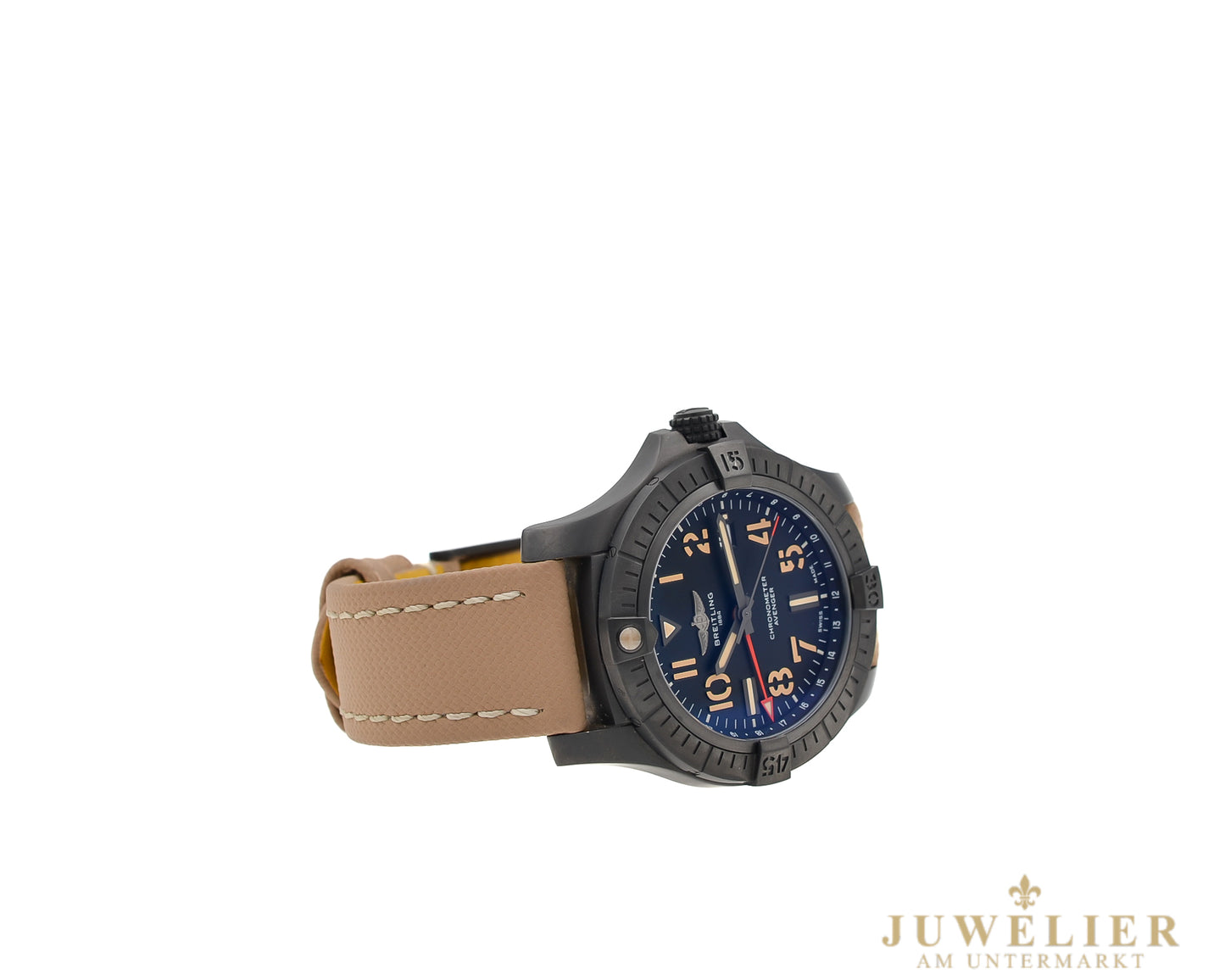Breitling Avenger GMT Night Mission 45 I Titan I Full-Set I V32395