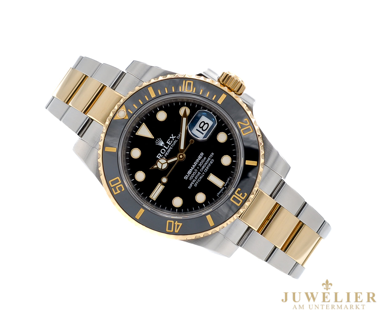 Rolex Submariner Date I Bicolor 18kt. Bj. 2020 I Box & Papers I Ref. 116613LN