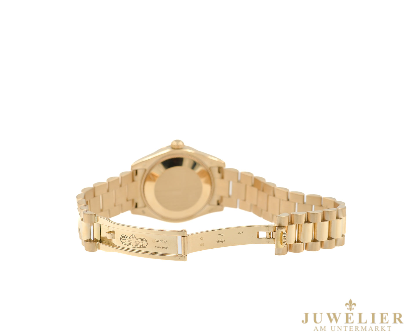 Rolex Datejust 31 I Diamond Bezel I Ruby I Yellowgold 18kt. I LC 100 I Box & Papers