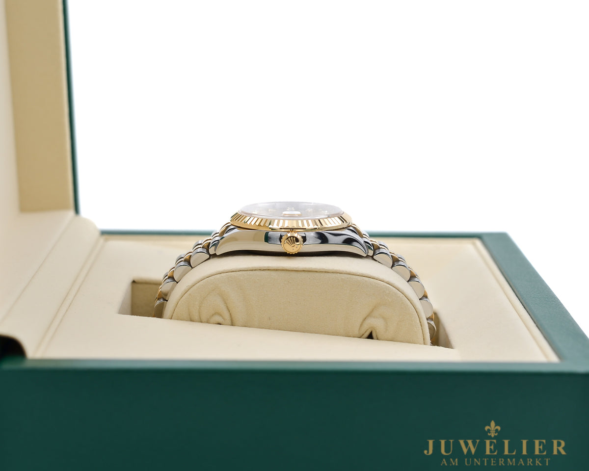 Rolex Datejust 31 I Steel / Gold 18kt. I Jubilee I Diamond Dial I Box & Papers I 2022