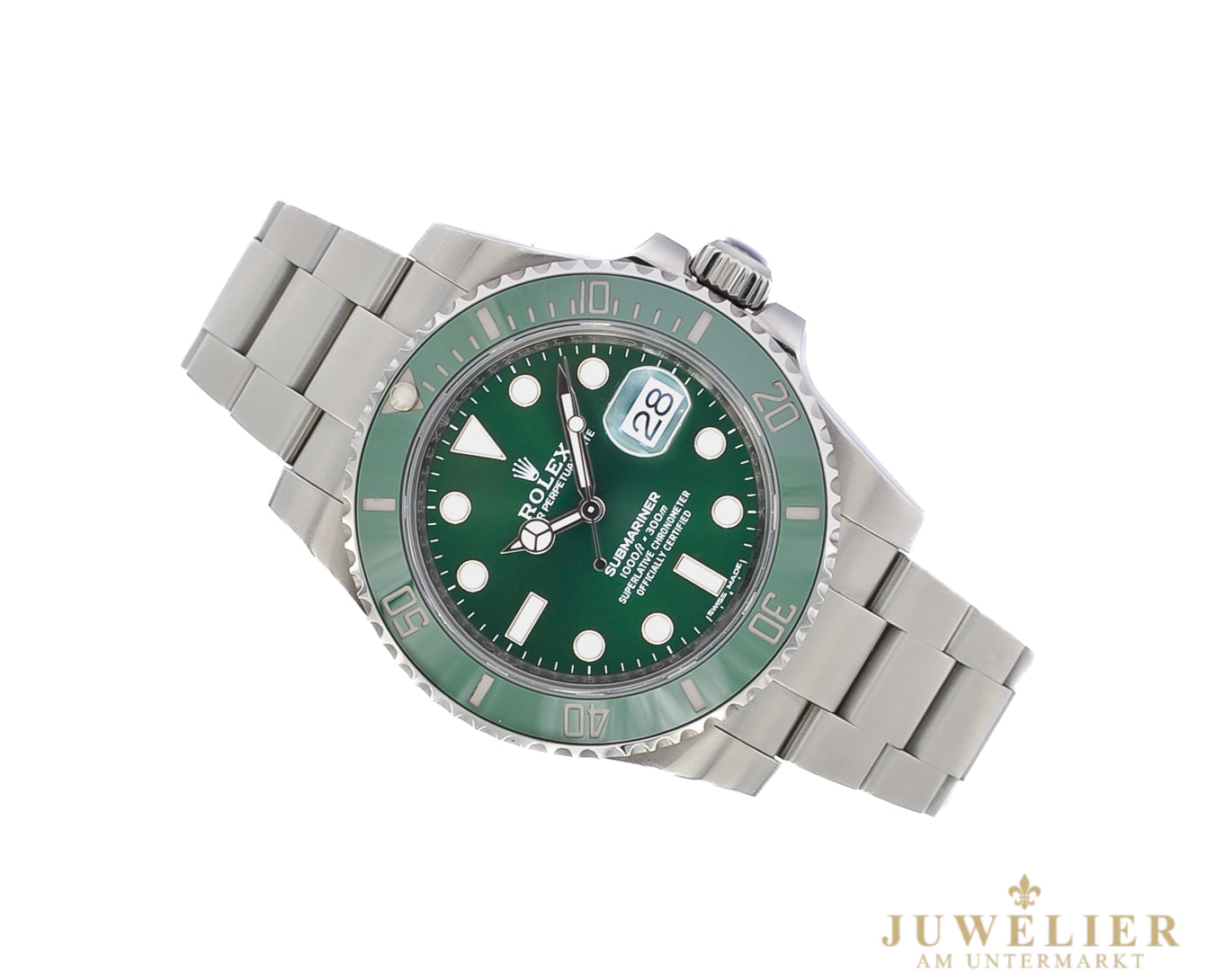 Rolex Submariner HULK I unpolished I Box & Papers I 2020 I 116610LV