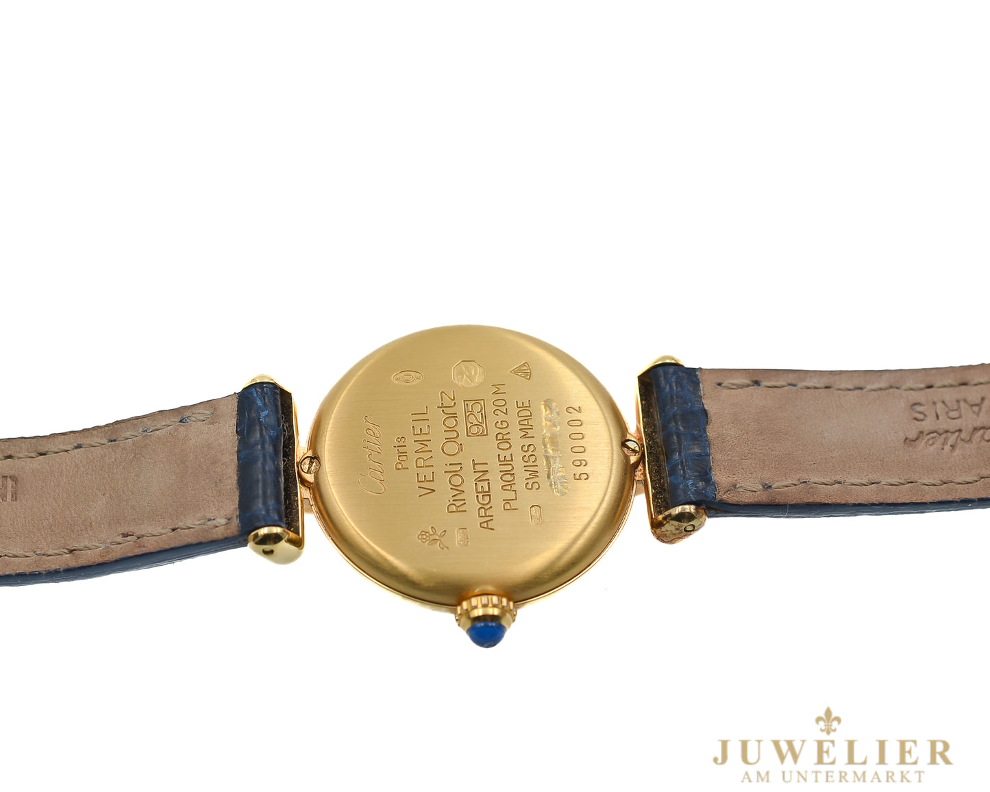 Cartier Vermail Colisee I Top Condition I org. Box I Ref. 590002