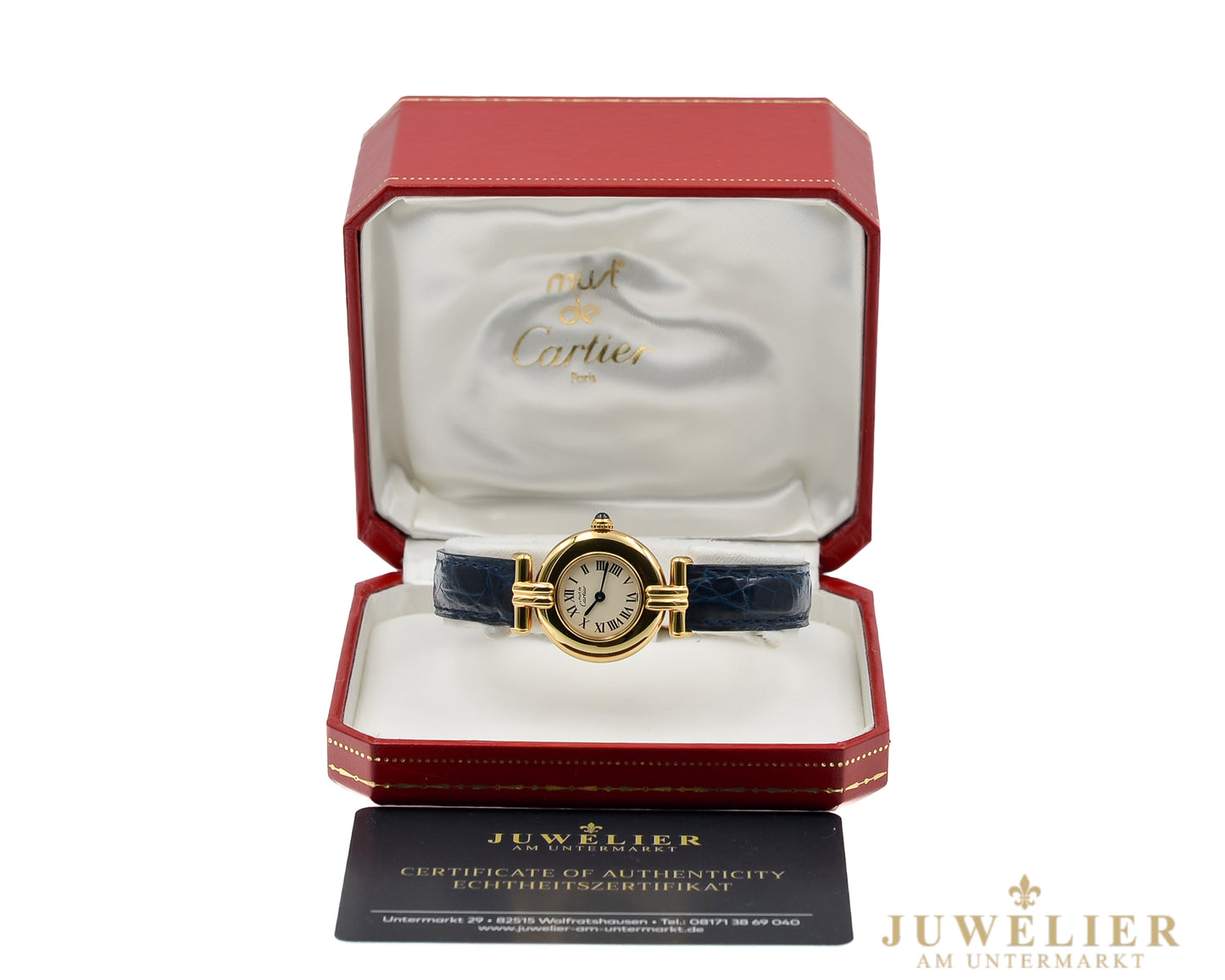 Cartier Vermail Colisee I Top Condition I org. Box I Ref. 590002