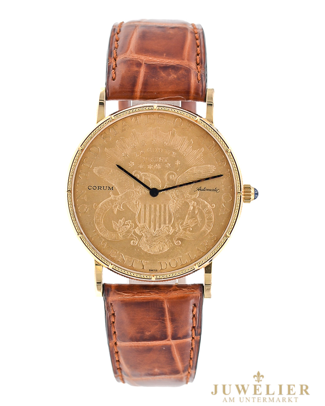 Corum Coin Watch I 20 Dollar$ I Box & Papers I 36mm