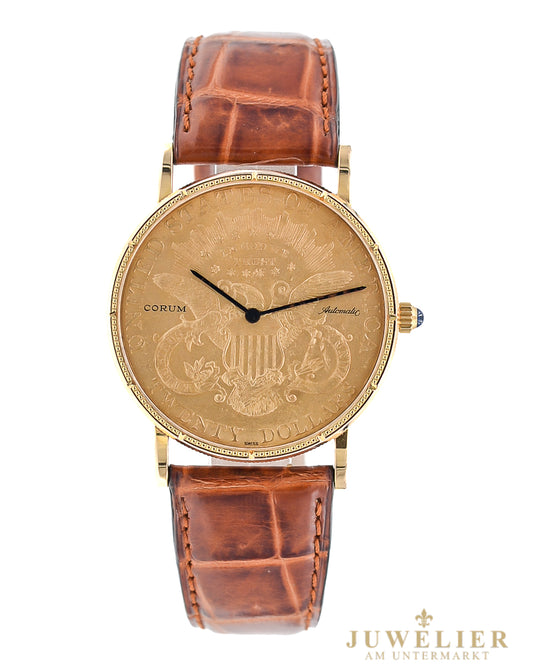Corum Coin Watch I 20 Dollar$ I Box & Papers I 36mm