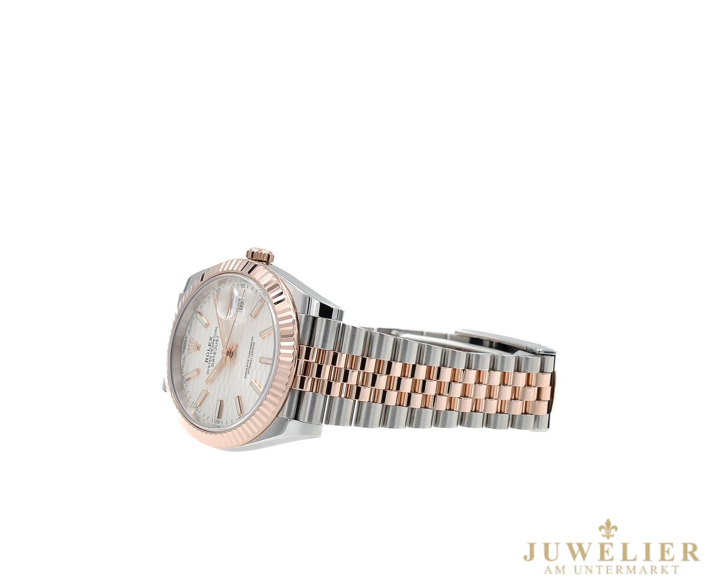 Rolex Datejust 41 I Motiv Dial I Full-Set I 2023 I Bicolor I Rosegold