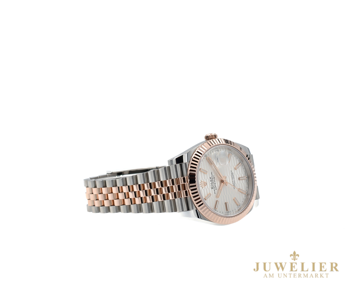 Rolex Datejust 41 I Motiv Dial I Full-Set I 2023 I Bicolor I Rosegold