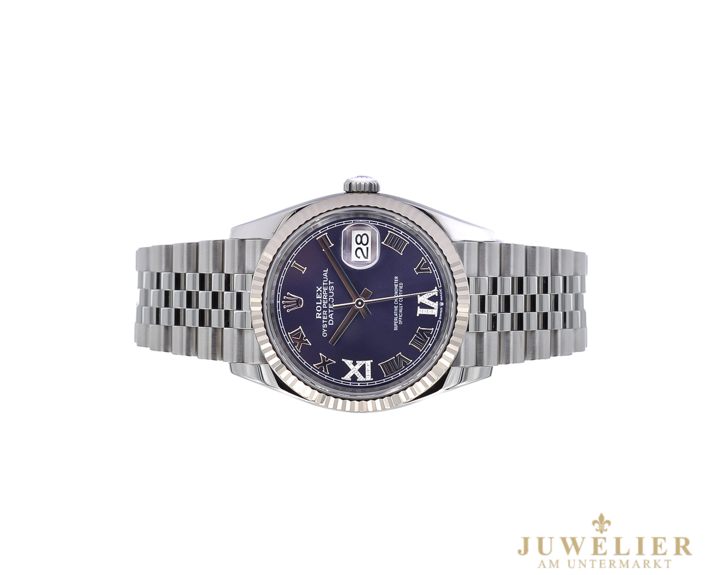 Rolex Datejust 36 I Purple Diamond Dial I Jubilee I Box & Papers I 2024 I 126234