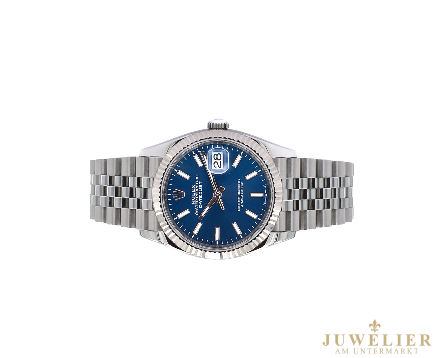 Rolex Datejust 36 I Blue Dial I Jubilee I Box & Papers I 126234