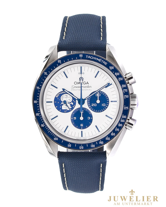Omega Speedmaster Silver Snoopy Award I Full-Set I 2022