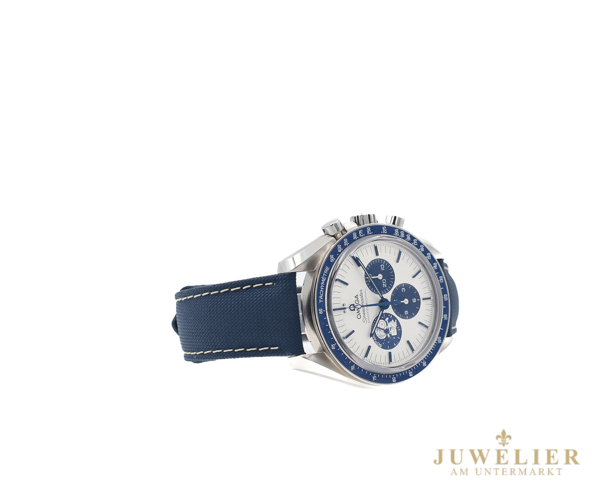 Omega Speedmaster Silver Snoopy Award I Full-Set I 2022