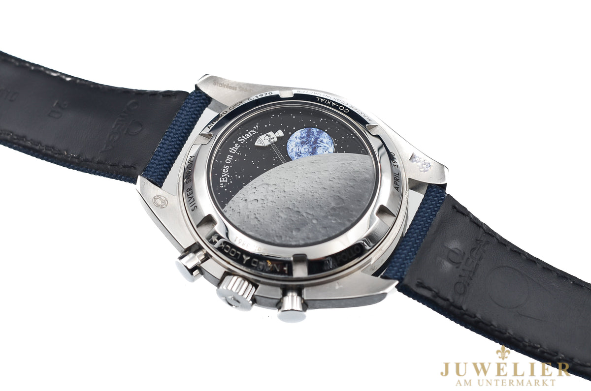 Omega Speedmaster Silver Snoopy Award I Full-Set I 2022