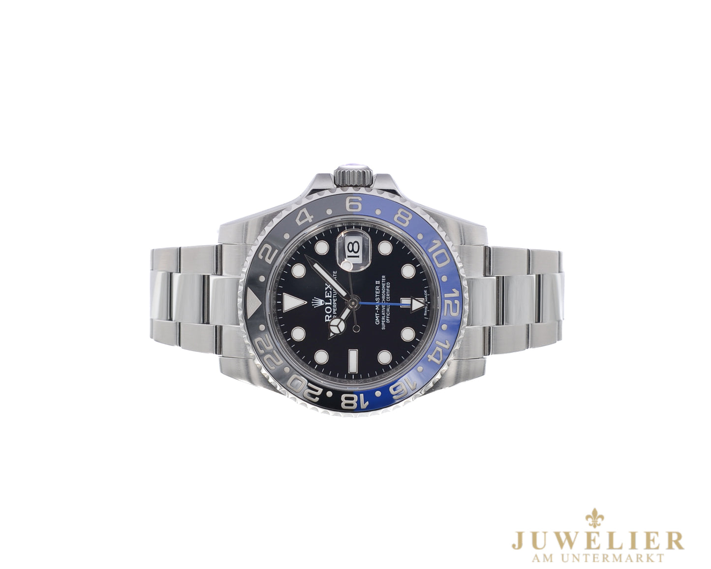 Rolex GMT-Master II I Batman I LC 100 I Full-Set I 2018 I 116710BLNR