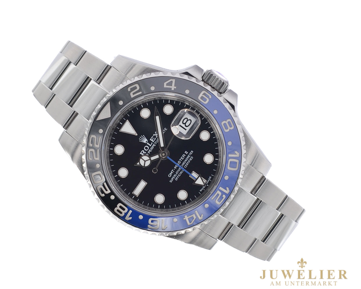 Rolex GMT-Master II I Batman I LC 100 I Full-Set I 2018 I 116710BLNR
