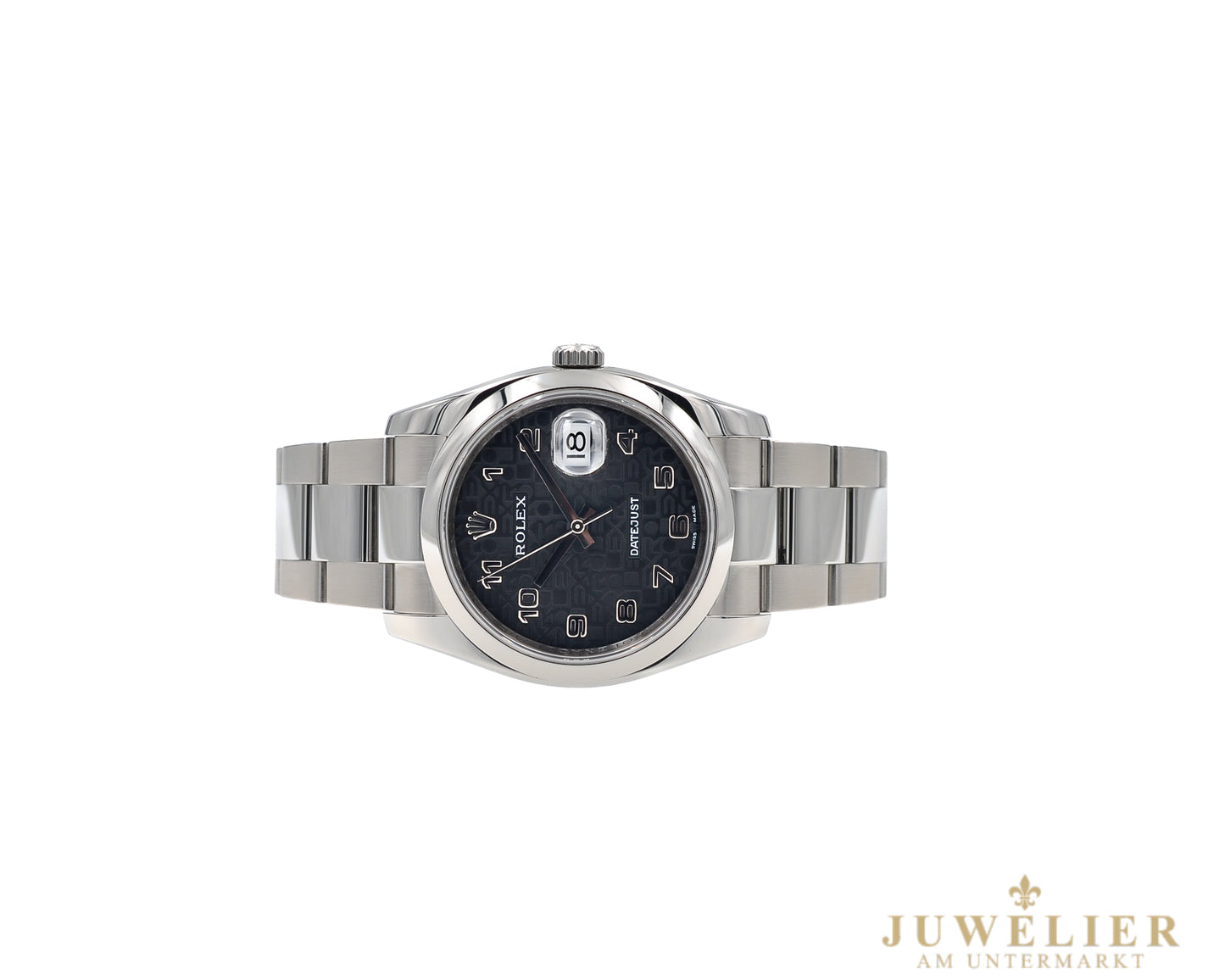 Rolex Datejust 36 I Black Jubilee Dial I Box & papers I 2007 I 116200