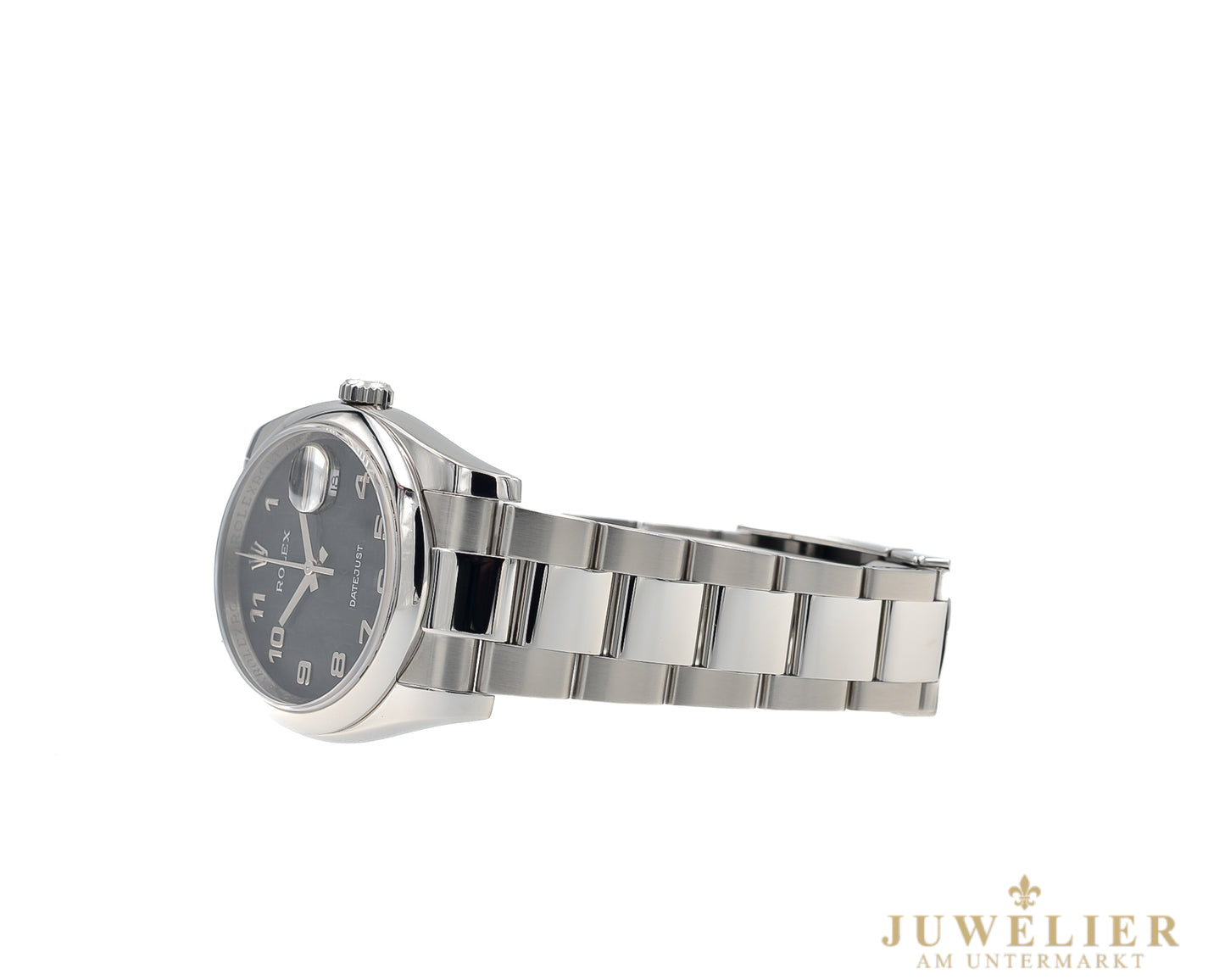 Rolex Datejust 36 I Black Jubilee Dial I Box & papers I 2007 I 116200