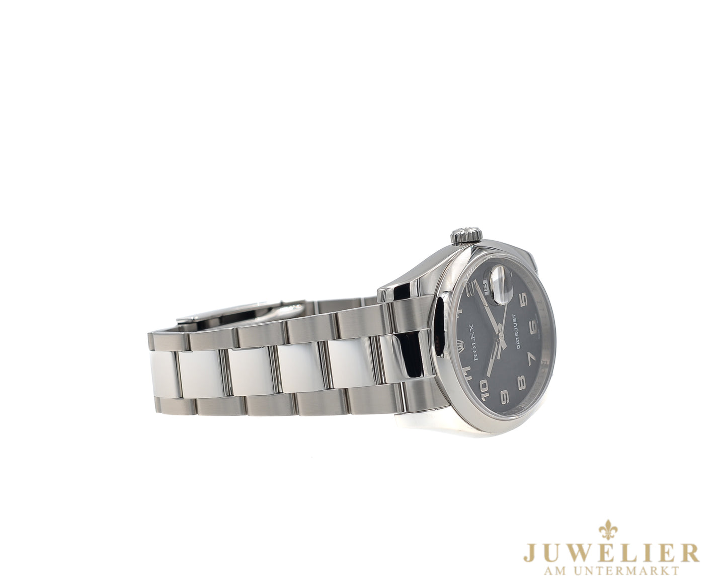 Rolex Datejust 36 I Black Jubilee Dial I Box & papers I 2007 I 116200