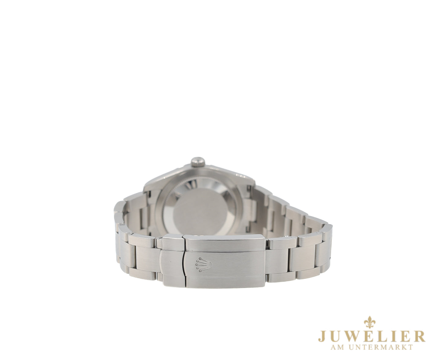 Rolex Oyster Perpetual 34 I Silver Dial I Gold Hands I Box & Papers I 2025I 124200