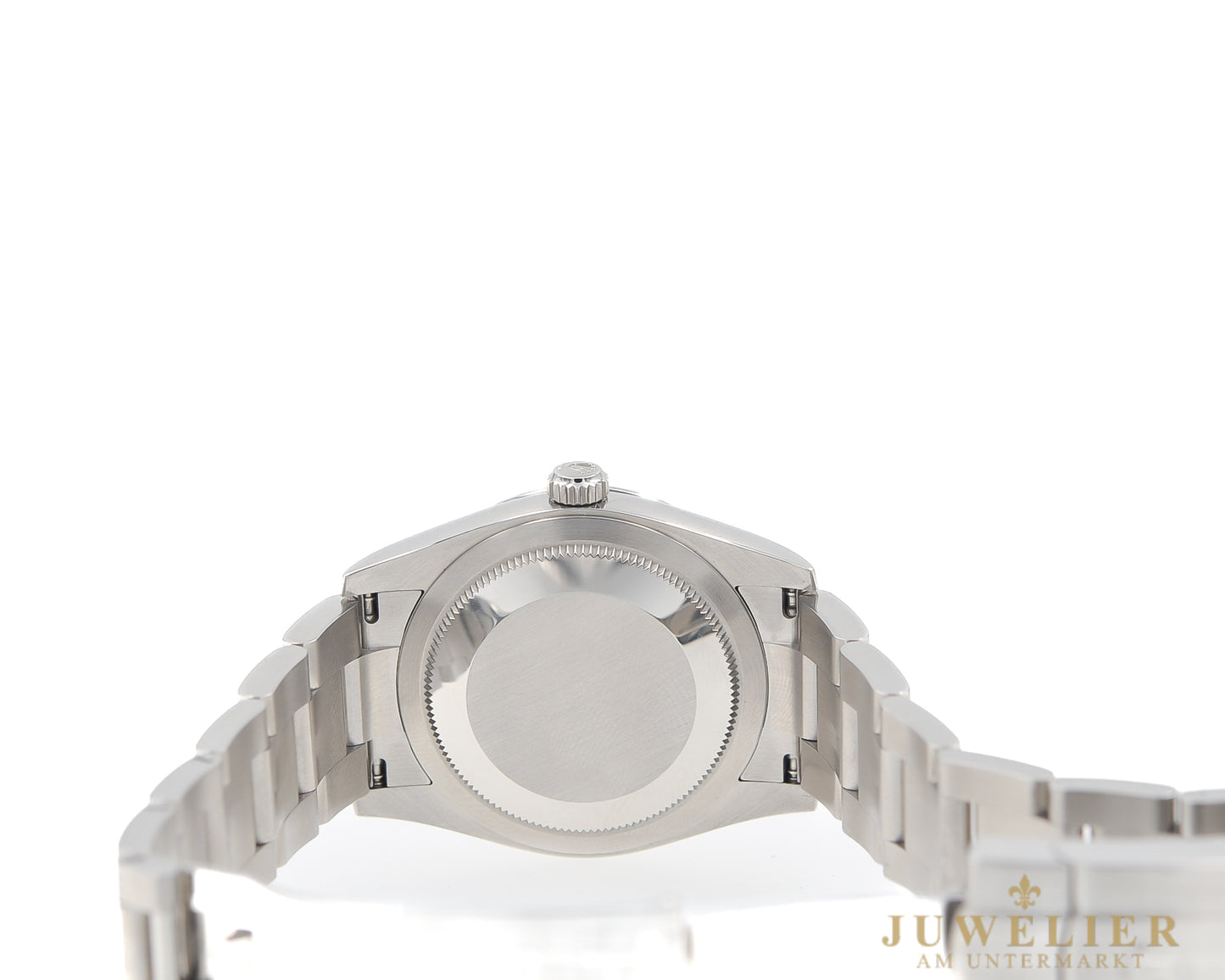 Rolex Oyster Perpetual 34 I Silver Dial I Gold Hands I Box & Papers I 2025I 124200