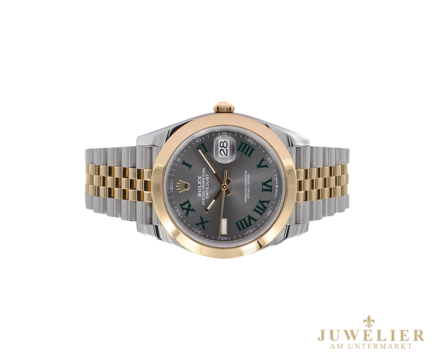 Rolex Datejust 41 I Wimbledon I Bicolor I Box & Papers I 126303 I 2022