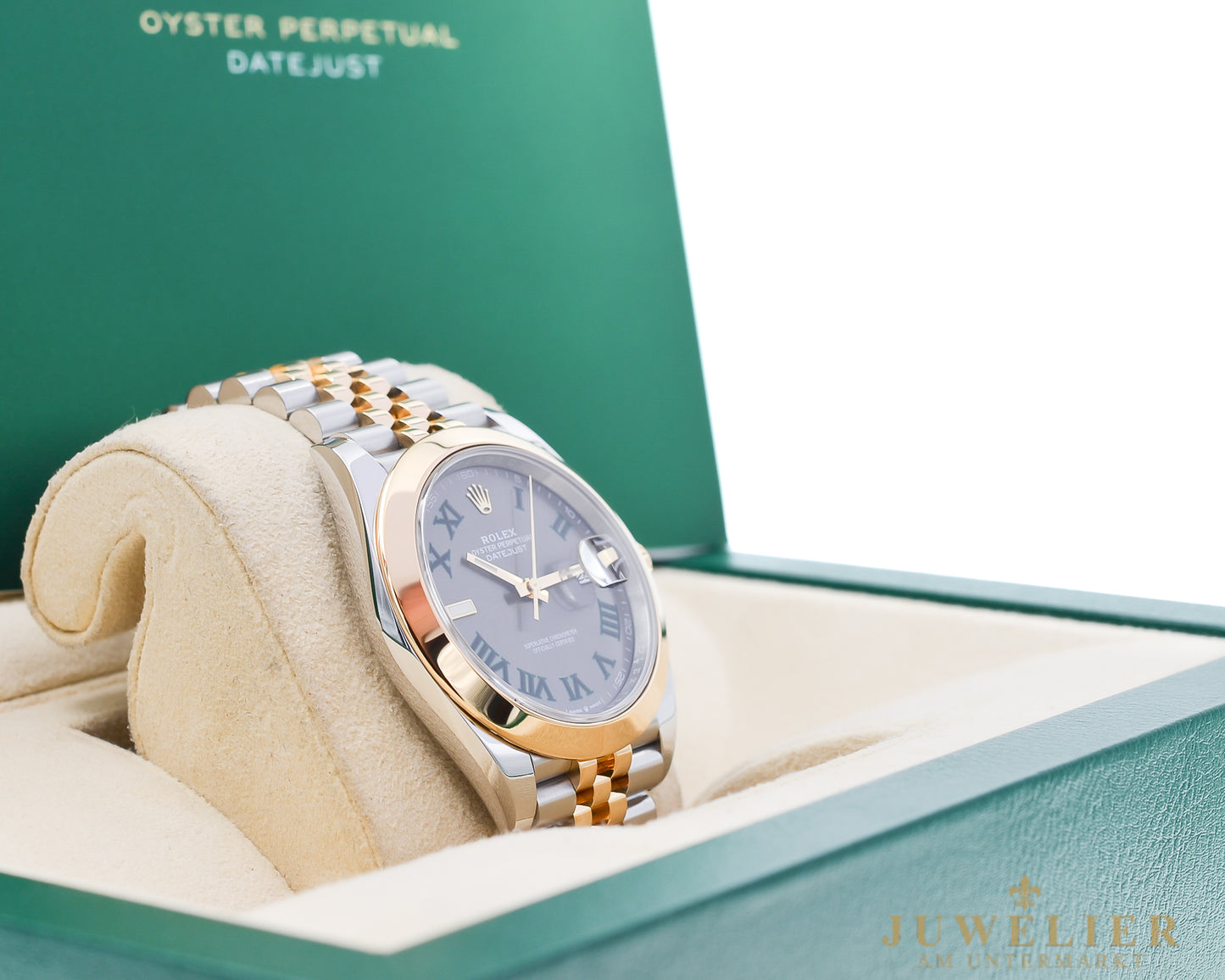 Rolex Datejust 41 I Wimbledon I Bicolor I Box & Papers I 126303 I 2022