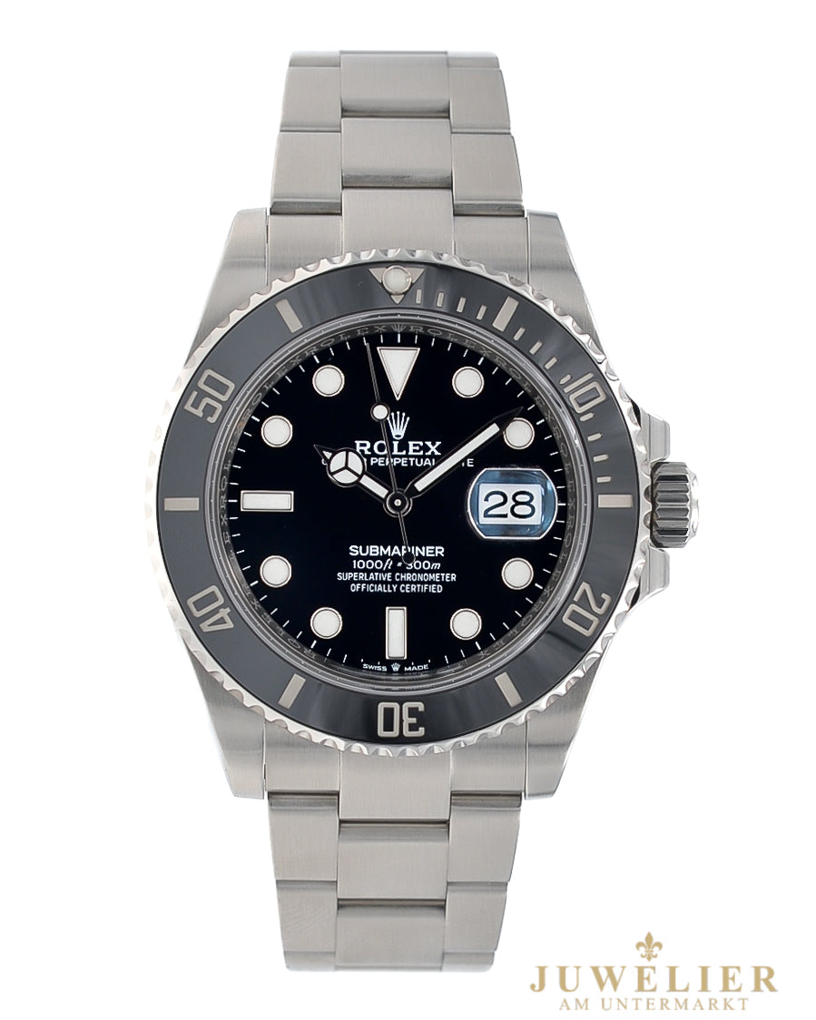 Rolex Submariner Date 41 I Black Keramik I Box & Papers I 2022 I 126610LN