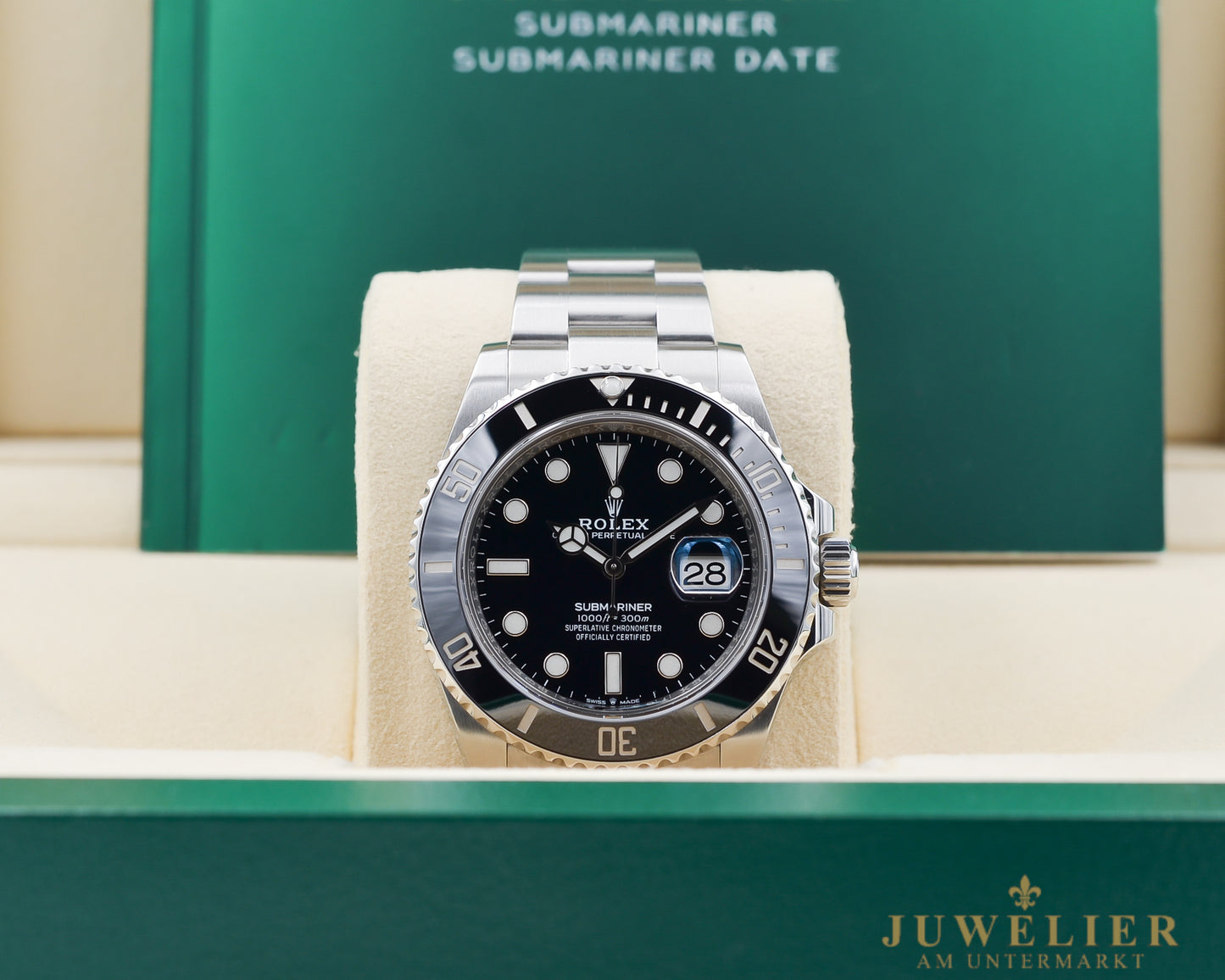 Rolex Submariner Date 41 I Black Keramik I Box & Papers I 2022 I 126610LN