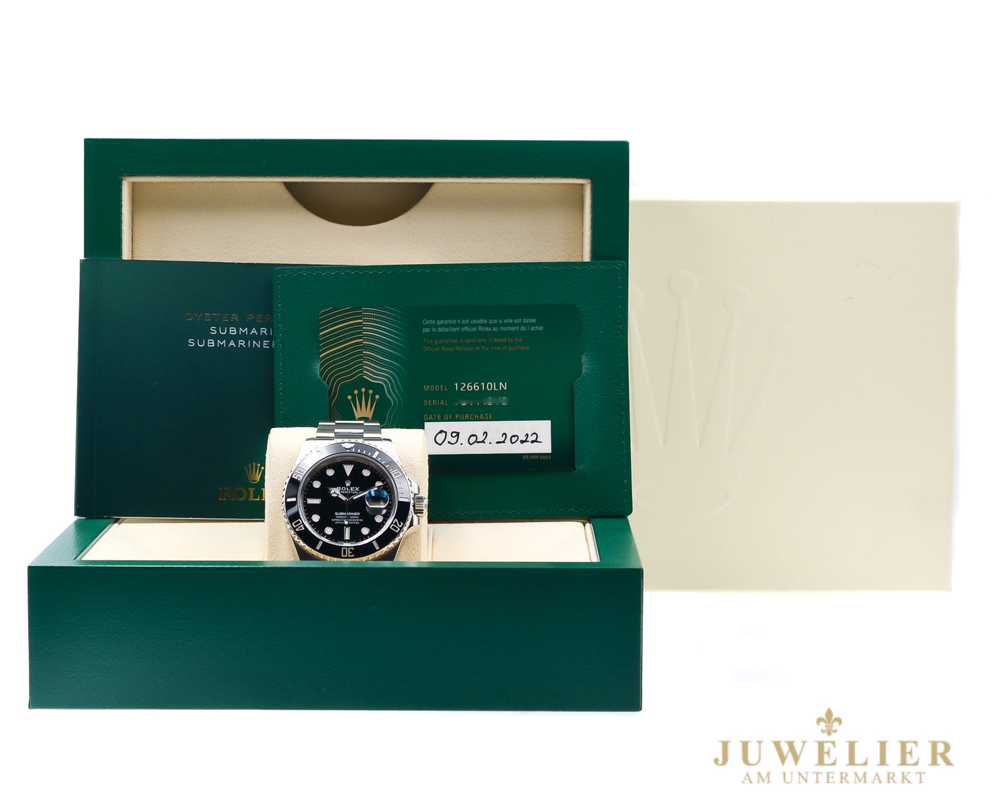 Rolex Submariner Date 41 I Black Keramik I Box & Papers I 2022 I 126610LN