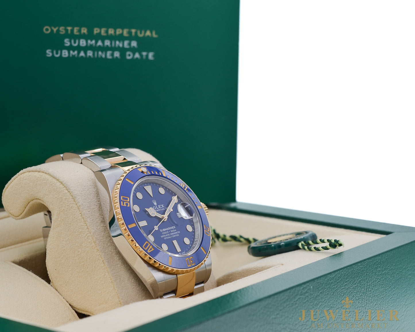 Rolex Submariner Date 41 I Blusy I LC 100 I Bicolor 18kt. I Full-Set I 126613LB